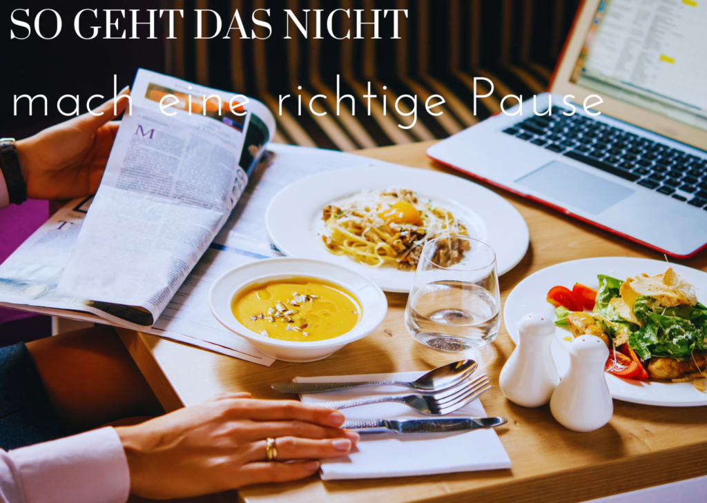 Essen, Abteisplazt, Chaos, nicht gut, Stress, ungesund