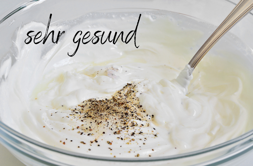 Joghurt,Dip,Schale,Löffel,umrühren,gesund,essen,Diabetes