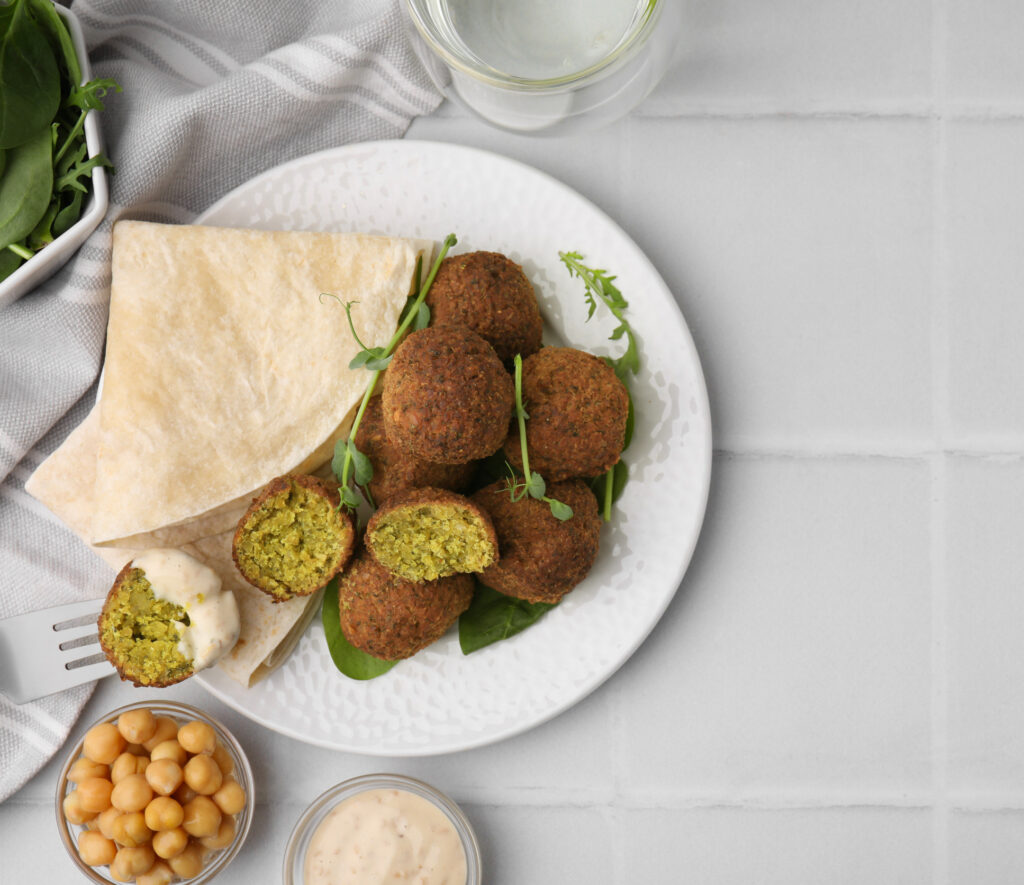 Kicheerbsen,Hummus,Falafel,Teller,esen,Gesund,Mahlzeit,Diabetes